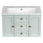 Meuble-lavabo simple avec plateau Jhonny 30,11