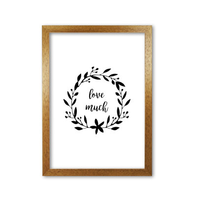Love Much Illustration - Print