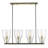 4 - Light Black Kitchen Island Pendant