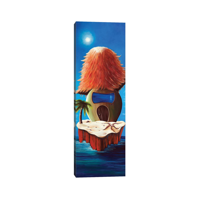 Island Paradise - Panoramic Print on Canvas, Wrapped Canvas, 152.4 cm H x 50.8 cm W x 1.91 cm D