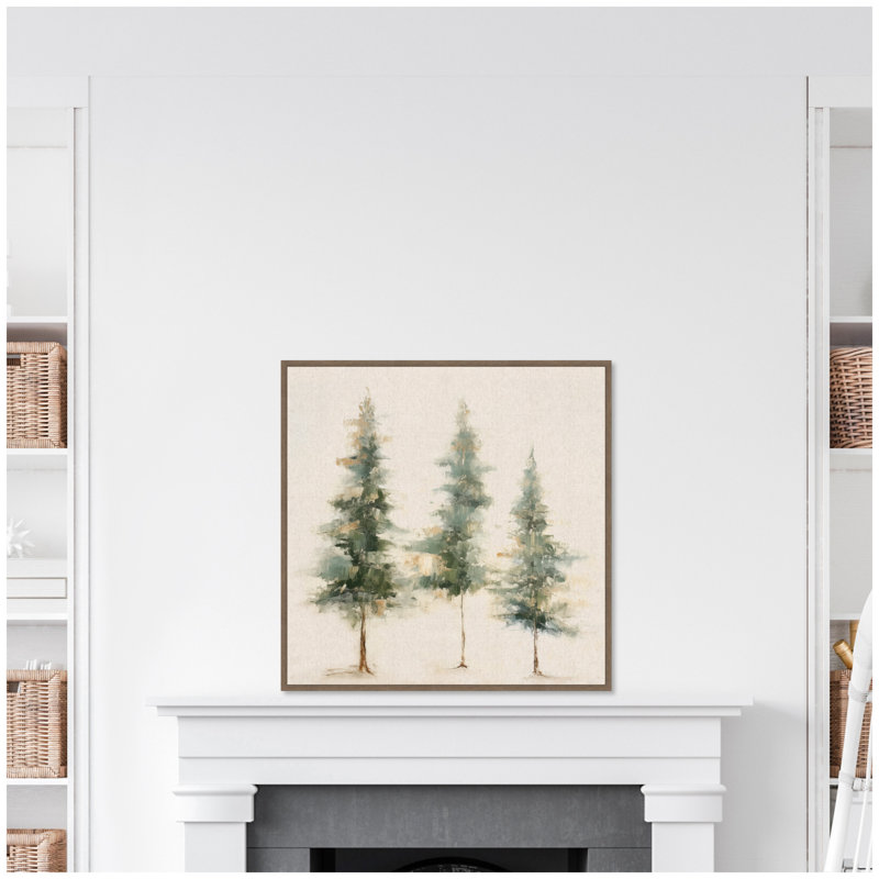 «Rustic Farmhouse Abstract Landscape», art mural