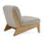 Vance - Modern Fabric + Wood Accent Chair-706021134