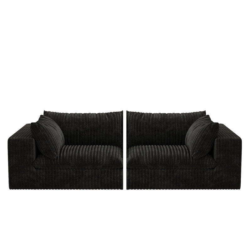 Y137-2SEATER-NOIR, Noir