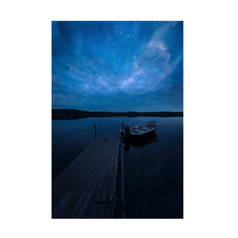 Art sur toile Christian Lindsten Night, H 30 po x l 47 po