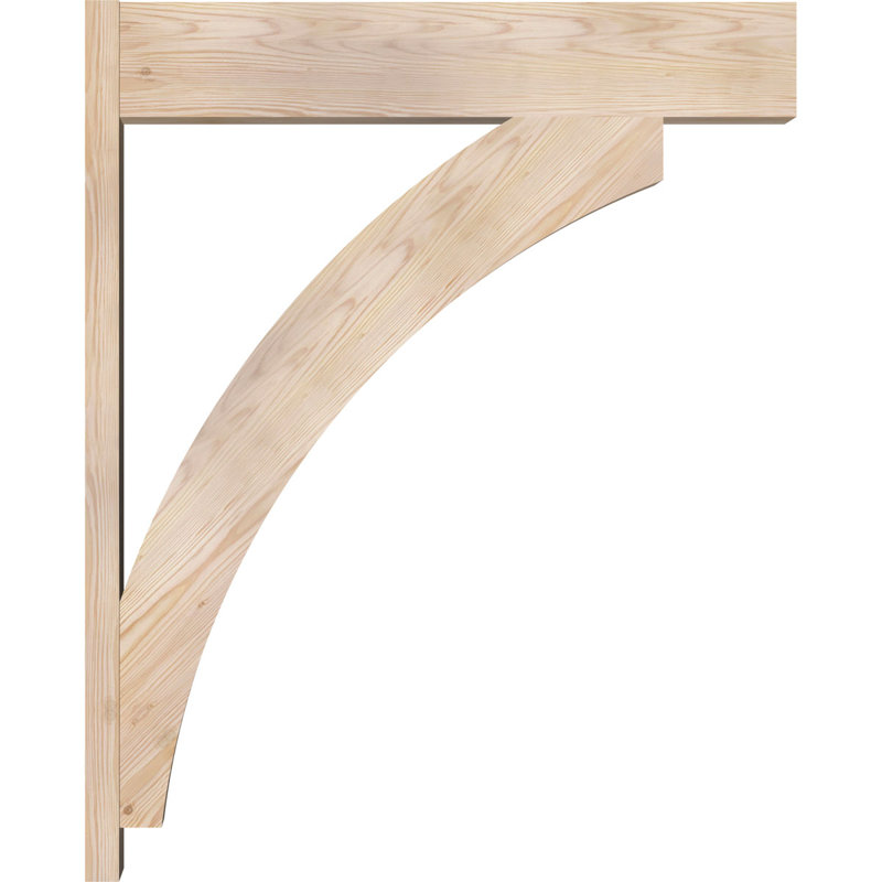 Bloc de bois rustique Thorton, P 36 po x H 40 po, Sapin Douglas de 5 1/2 po (lisse)