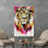 Œuvre d'art imprimée sur toile: Lion vibrant de la jungle, toile tendue 1P