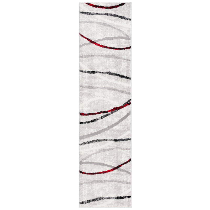 Skyler Performance Abstract Rug, Runner 2' x 8'