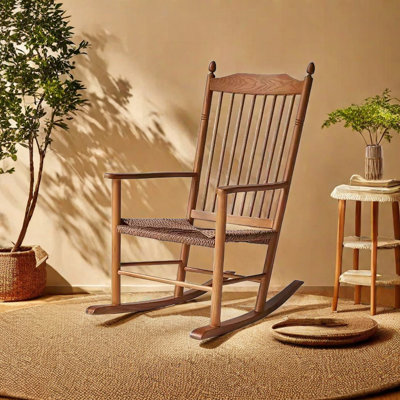 Solid Wood Rocking Chair