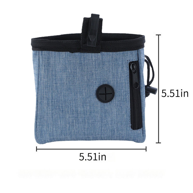 Pochette pour chien, Bleu