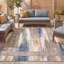 Tapis moderne ocre à l'aquarelle abstraite, bleu, gris, or, crème, ivoire, lavable à la machine, antidérapant, à poils courts, adapté à l'intérieur et à l'extérieur, pour salon, chambre, salle à manger, entrée, couloir, bureau-1856077482