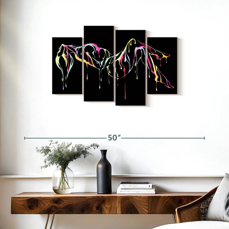 Impression sur toile Sensual Abstract, H 22 po x l 36 po x P 1 po
