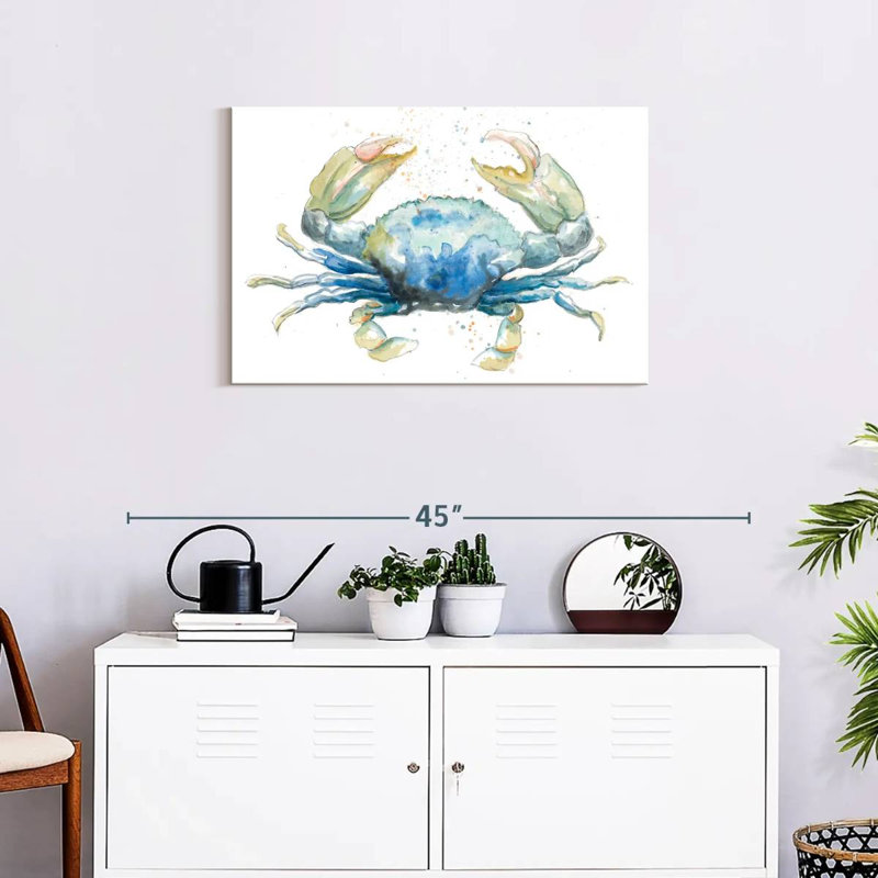 Brampt Cangrejo Azul Square, 20" H x 30" W