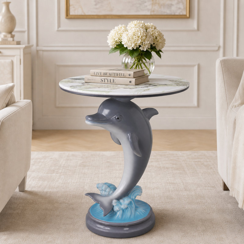 Table d'appoint Grey Dolphin