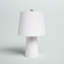 Lampe de table blanche 16,5 po Marley