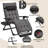 Hendon Outdoor Metal Chaise Lounge with Table , Cushion Included-524419722-524419794