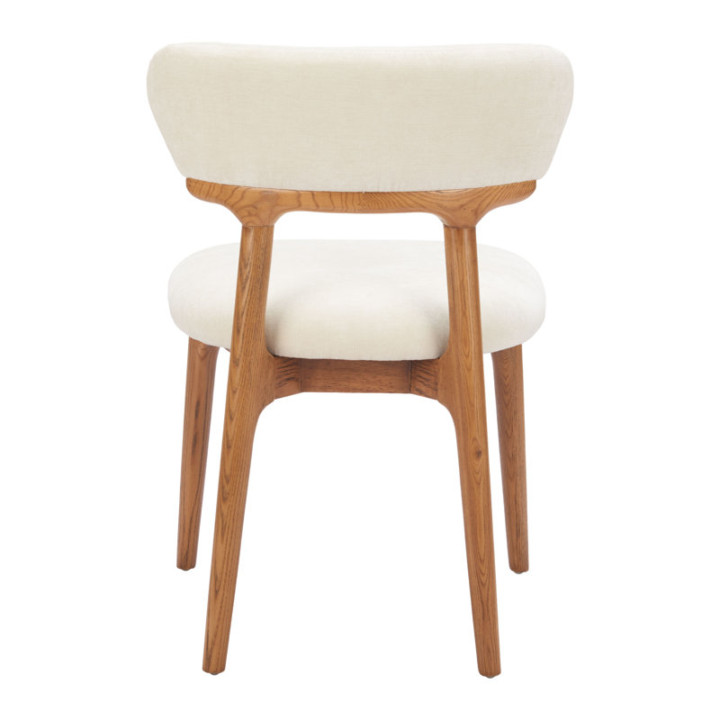 Chaise en cèdre blanc et noyer