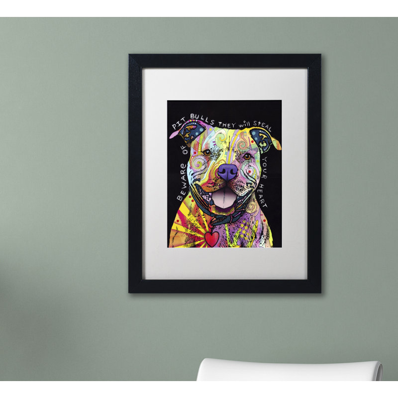 « saware ofy bulls », reproduction d’art sur toile encadrée, H 20 po x l 16 po x P 0,5 po