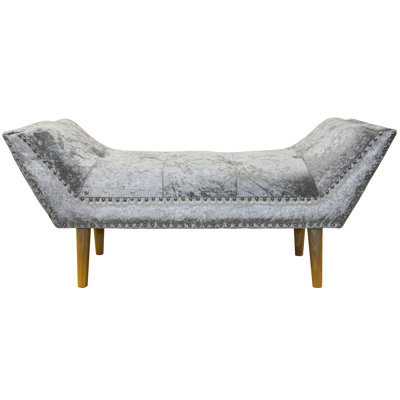 Evie Polyester Blend Upholstered Bench