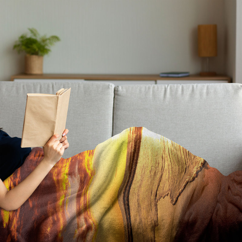 Hand Woven Throw Blanket, 60" x 80"