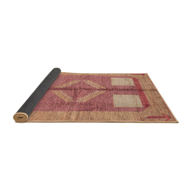 Tapis abstrait moderne 1548, Rond 3 pi