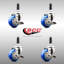 Jeu de roulettes extensibles en acier inoxydable 316SS-92145099