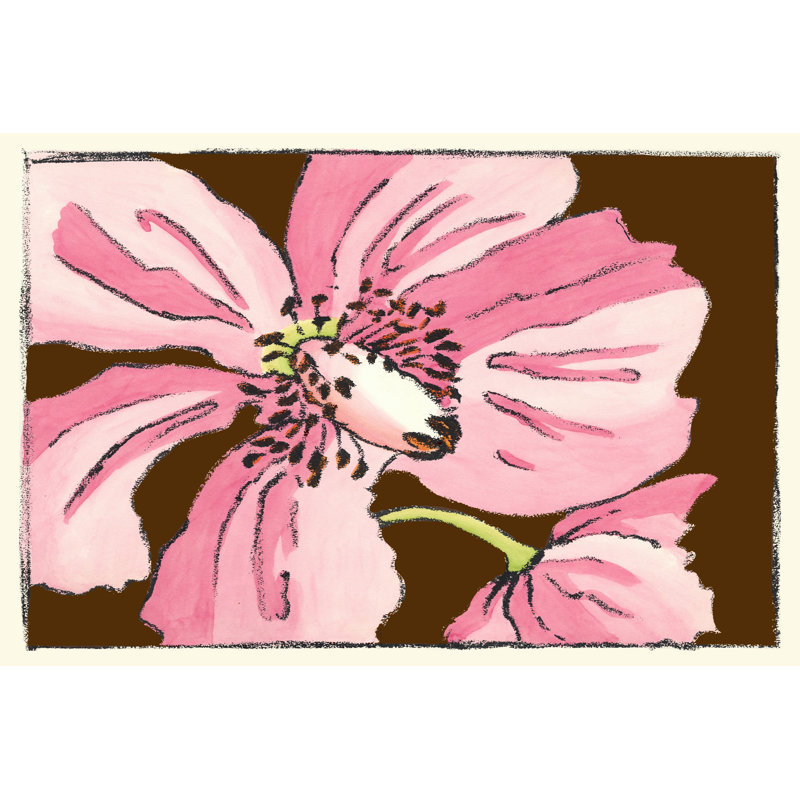 Petal Poetry V by Nancy Slocum - Wrapped Canvas Print, 30cm H x 46cm W x 3.8cm D