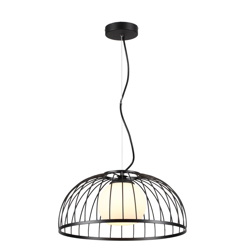 Meta 1 - Light Black Dome Pendant