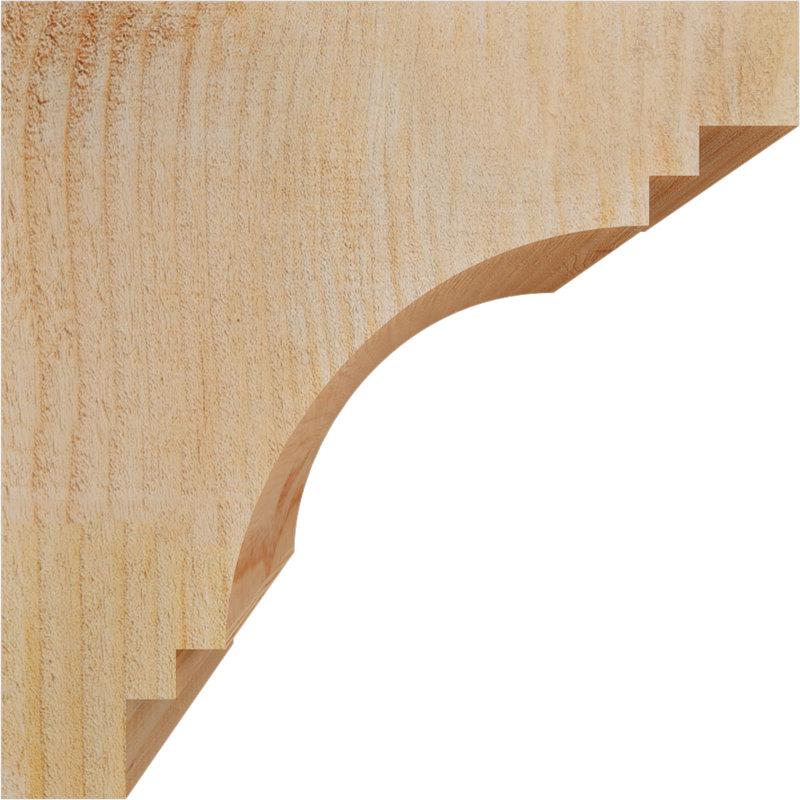 Corbeau Pescadero, H 10 po x l 6 po x P 10 po, Sapin de Douglas, Sciage brut