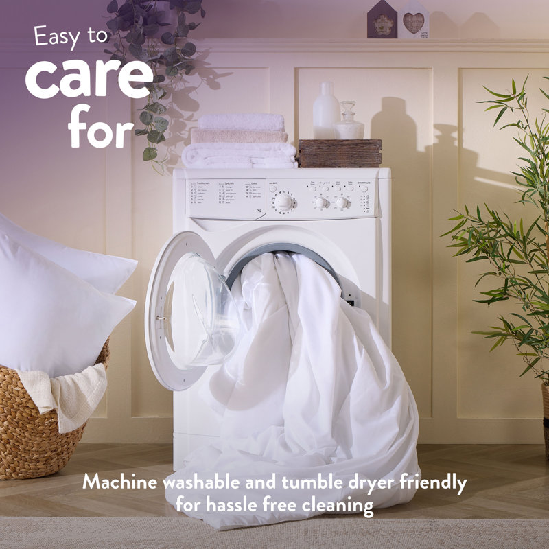 Cool Summer Nights Duvet 4.5 Tog Lightweight Cooler Quilt Machine Washable, Super King
