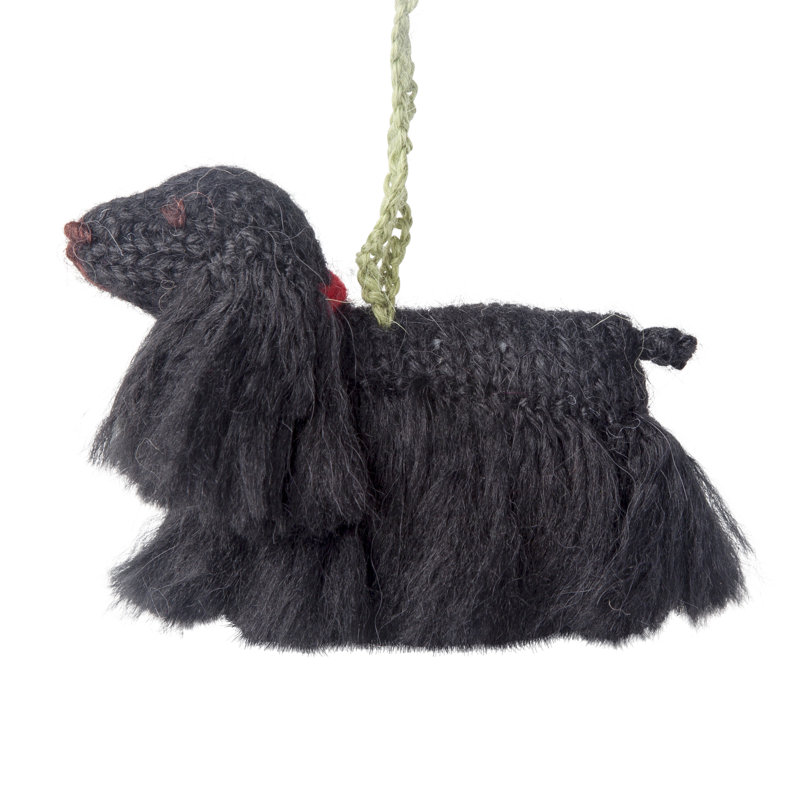 Arcadia Home Cocker Spaniel Hand-Knit Ornament