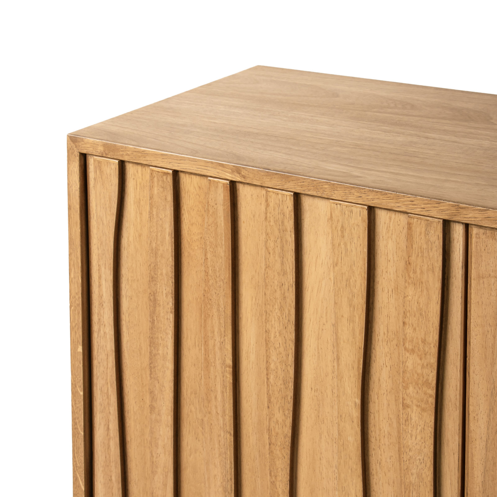 Maren 34" Carved Wood Accent Cabinet