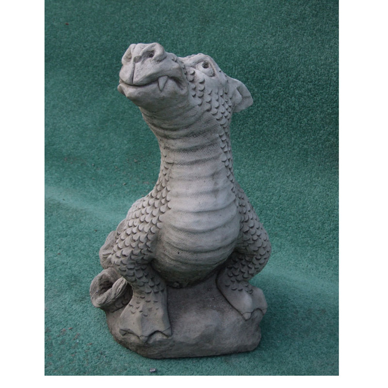 Lugo Animals Weather Resistant Stone Garden Statue