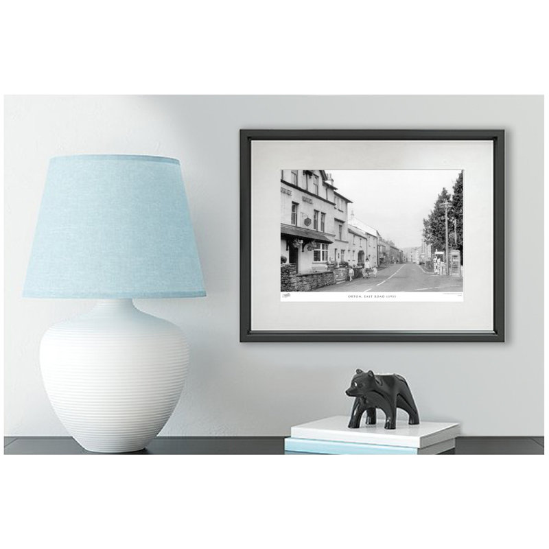 Orton, East Road C1955 - Single Picture Frame Print, 28cm H x 36cm W x 2.3cm D