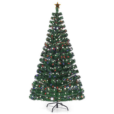 84' Lighted Pine Christmas Tree