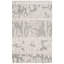 Tapis gris / ivoire / gris foncé en laine / coton touffeté à la main Veonica-755870447