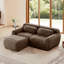 Canapé en forme de L sans os, tissu moelleux moelleux et moelleux, avec éponge haute densité 32D, sans assemblage requis, conception ergonomique inférieure antidérapante, avec coussins décoratifs, chambres à coucher-2085536093