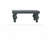 Black Wooden Square Risers - L:12x12x4.3" S:8x8x3.5"