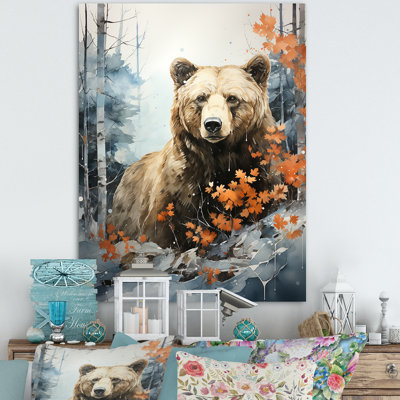 " Surreal Grizzly Bear Dreamscape "