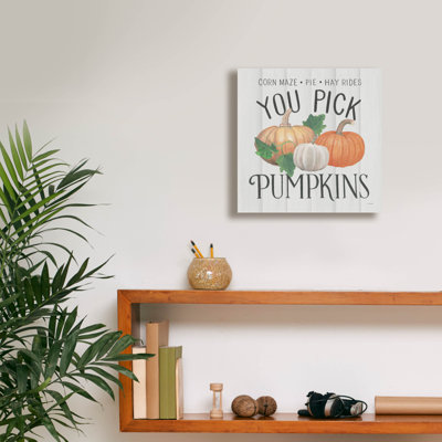 Toile épique Graffiti «Fall At The Farm 7» par James Wiens, 12 po x 12 po