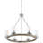 6 - Light Dimmable Wagon Wheel Chandelier-1599283250