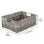 Panier de rangement pour aliments mDesign-98155046-98156189