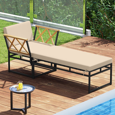 110cm Long Single Chaise