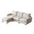 Tissu blanc est en rupture de stock