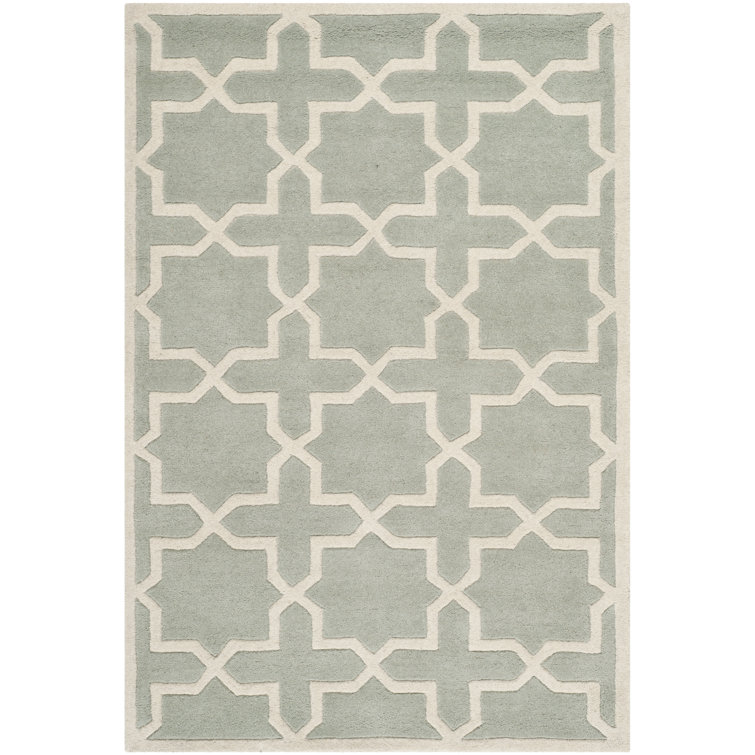 Paddy Hand Tufted Wool Geometric Rug