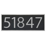 1-Line Wall Address Plaque