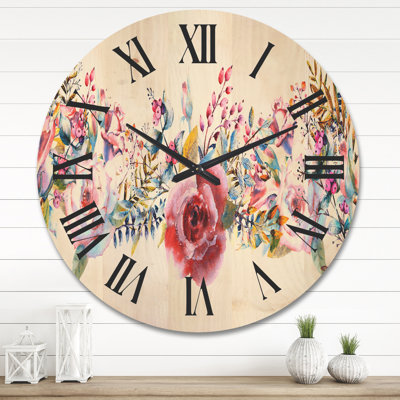 Solid Wood Wall Clock