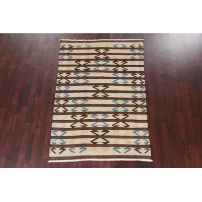 Tapis kilim en laine Natural Dye Tribal
