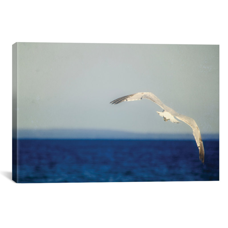 « lake », reproduction de photo sur toile tendue, H 18 po x l 26 po x P 1,5 po, Toile