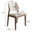 Chaise rembourrée Mid-Century pour salle à manger et cuisine-806775032