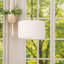 Symya 15 cm H Round Cotton Lamp Shade ( Slip-On ) in Cream-1738426284